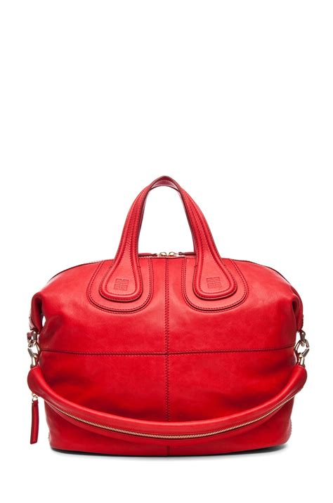 givenchy red nightingale|Givenchy nightingale medium size.